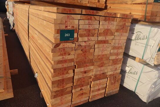 104 stk Gran spærtræ C24