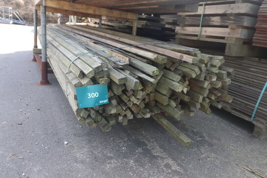 Ca 250 stk Lærk/Douglas lister