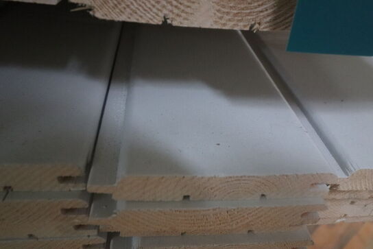 160 stk Grå profilbrædder blokhus