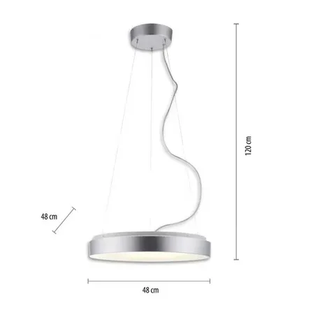 Paul neuhaus led pendel app remote 48 cm(ubrugt)