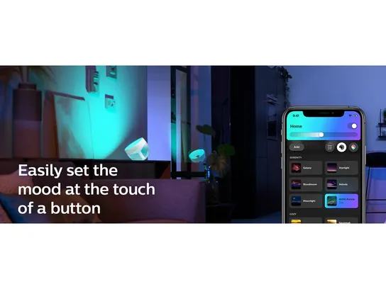 Philips hue iris bordlampe - bt - hvid(ubrugt)