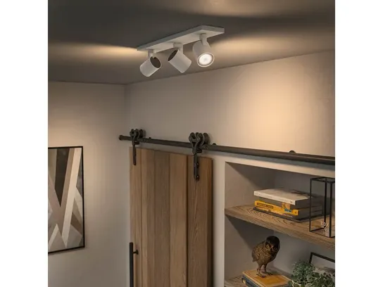 Philips hue runner trippelt spot - hvid - med dimmer switch(brugt)