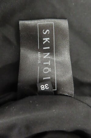 Læderjakke SKINTÖI str. 38 sort
