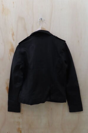 Læderjakke SKINTÖI str. 36 sort