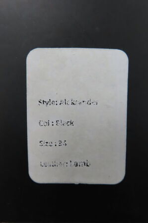 Læderjakke SKINTÖI str. 34 sort