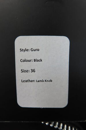 Læderjakke SKINTÖI str. 36 sort