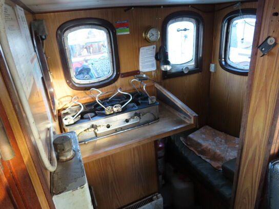 40 fod enmandstrawler/fiskefartøj, eg på eg