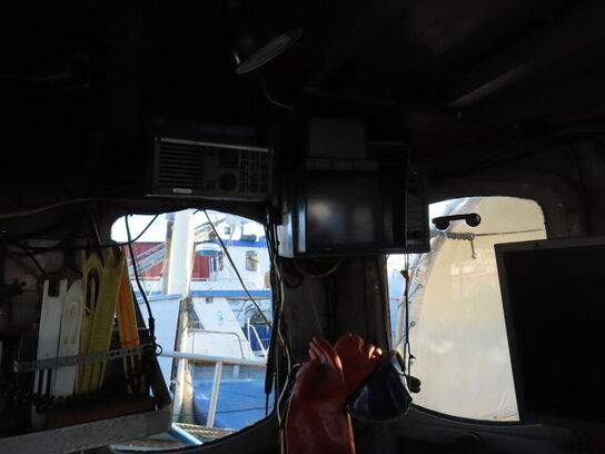 37 fod hæktrawler/fiskefartøj, glasfiber årgang 1975