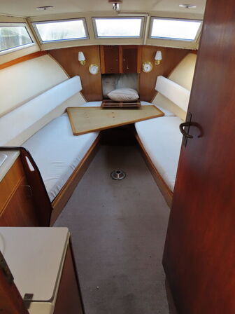 28 fod motorbåd, BANNER 28, glasfiber båd