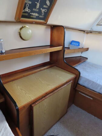 28 fod motorbåd, BANNER 28, glasfiber båd