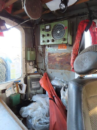 37 fod hæktrawler/fiskefartøj, glasfiber årgang 1975