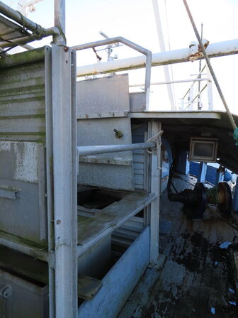 40 fod enmandstrawler/fiskefartøj, eg på eg