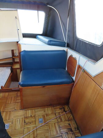 28 fod motorbåd, BANNER 28, glasfiber båd