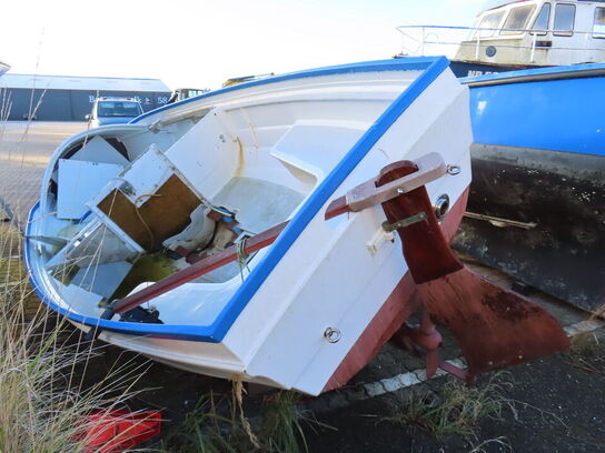 Fiskejolle, glasfiber