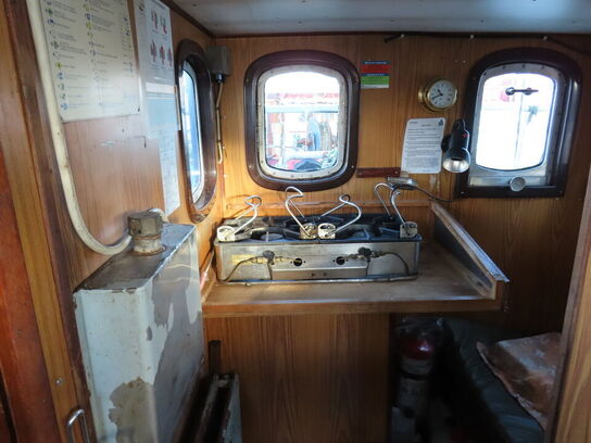 40 fod enmandstrawler/fiskefartøj, eg på eg