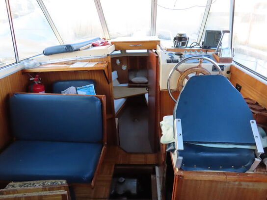 28 fod motorbåd, BANNER 28, glasfiber båd