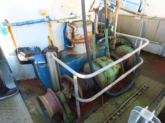 37 fod hæktrawler/fiskefartøj, glasfiber årgang 1975