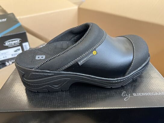Arbejdssko BJERREGAARD TRÆSKO TØFFEL str. 41