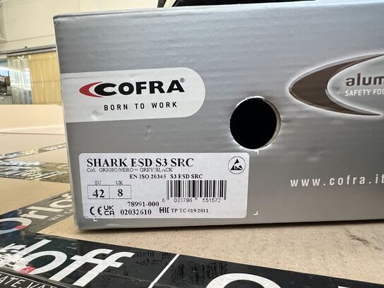 Arbejdssko COFRA SHARK S3 str. 42