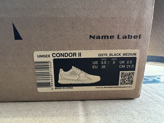 Arbejdssko SHOES FOR CREWS CONDOR II str. 35