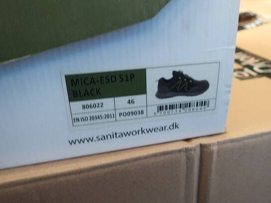 Arbejdssko SANITA MICA-ESD S1P str. 46