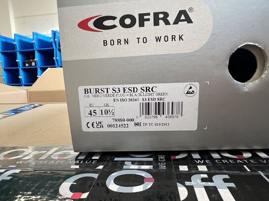 Arbejdssko COFRA BURST S3 str. 45