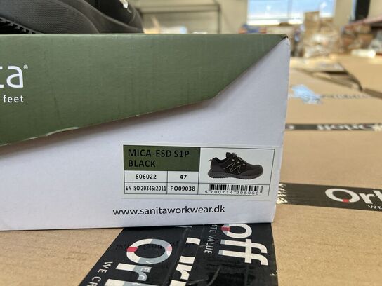 Arbejdssko SANITA MICA-ESD S1P str. 47