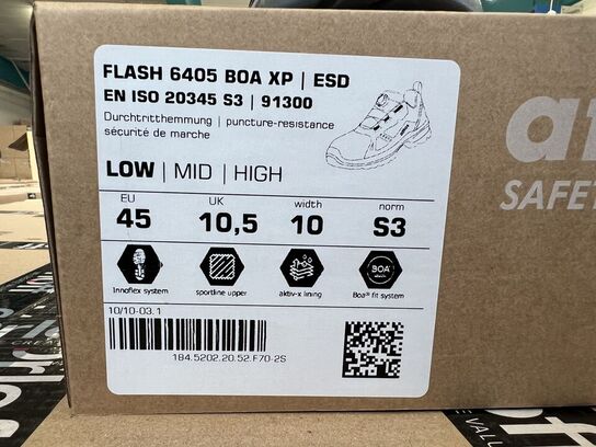 Arbejdssko ATLAS FLASH 6405 BOA XP S3 str. 45