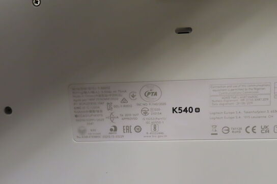 2 stk tastatur og 2 stk mus LOGITECH