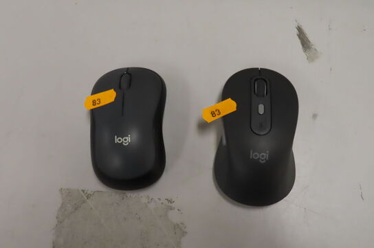 2 stk tastatur og 2 stk mus LOGITECH