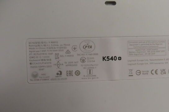 2 stk tastatur og 2 stk mus LOGITECH