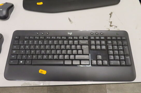 2 stk tastatur og 2 stk mus LOGITECH