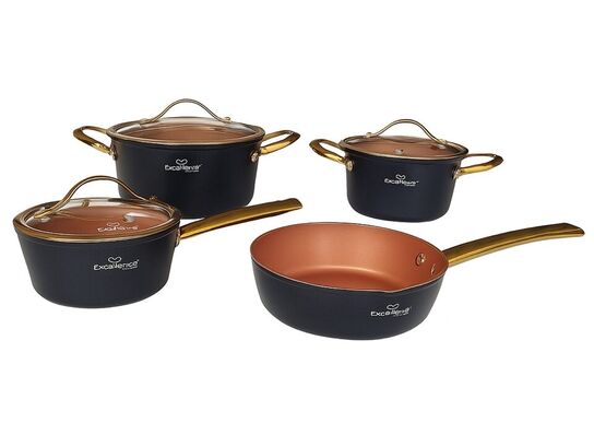 Grydesæt, 7 dele, også til induktion.