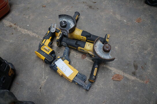 4 stk. Elværktøj DEWALT 