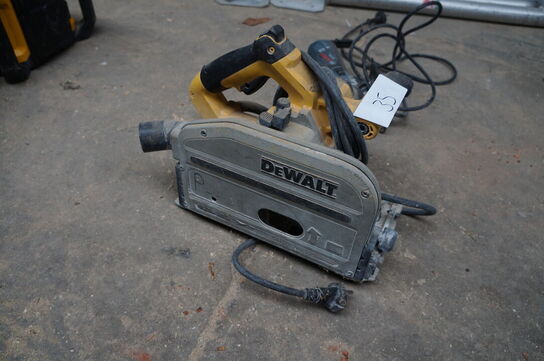 2 stk. Elværktøj BOSCH & DEWALT 