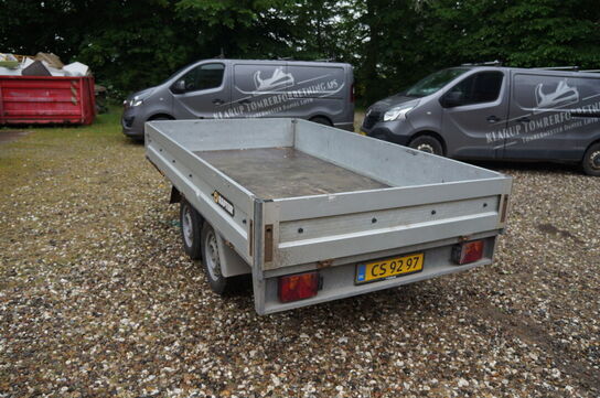 Maskintrailer RAPTOR KF20, Stelnummer: UH72018P318437747 Papirer bortkommet