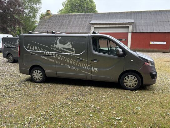 Opel Vivaro 1,6 Cdti 125hk Kassevogn tidligere reg nr: BZ61916