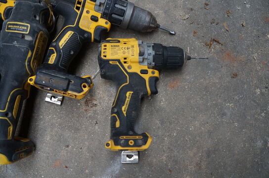 4 stk. Elværktøj DEWALT 