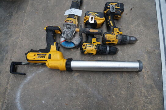 4 stk. Elværktøj DEWALT 