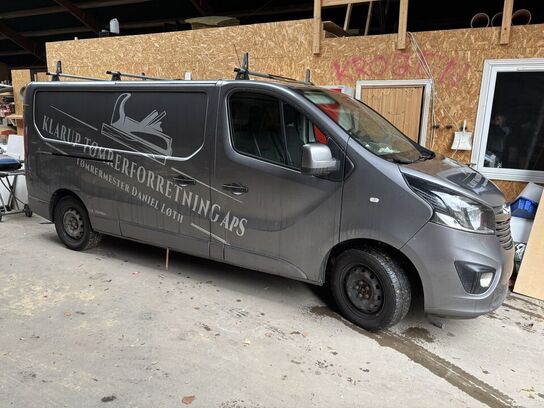 Opel Vivaro 1,6 Cdti 125hk Kassevogn, tidligere reg nr: CB56156