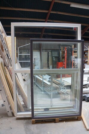3 stk. Vinduer 