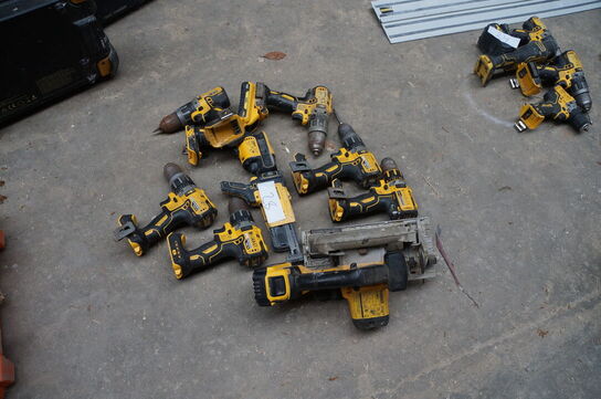 9 stk. Elværktøj DEWALT 