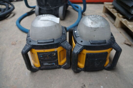 2 stk. Arbejdsbelysning DEWALT 