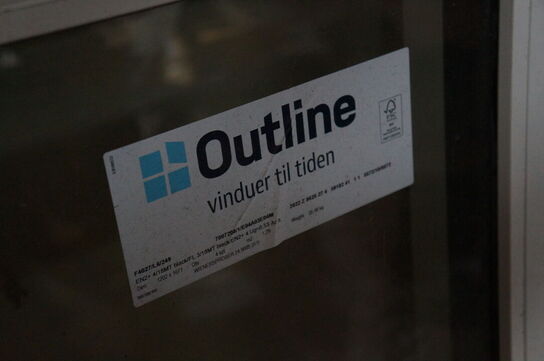 3 stk. Vinduer & 1 stk. dør OUTLINE