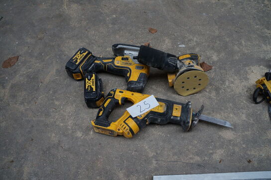 3 stk. Elværktøj DEWALT 