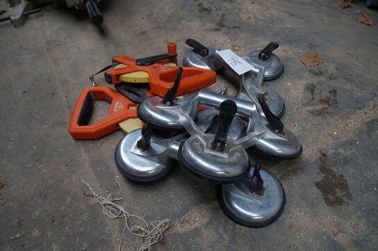 Måleudstyr + 3 stk. sugekopper