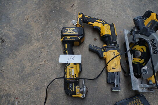 4 stk. Elværktøj DEWALT 