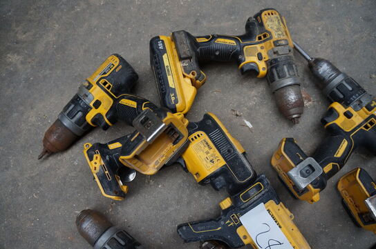 9 stk. Elværktøj DEWALT 