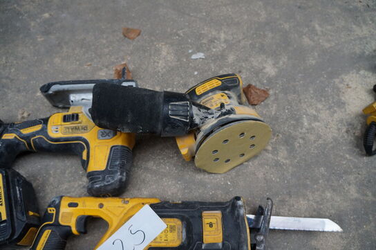 3 stk. Elværktøj DEWALT 