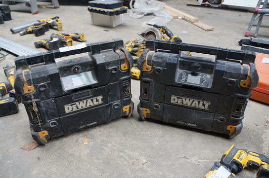 2 stk. Arbejdsradio DEWALT DWST-181076-OW